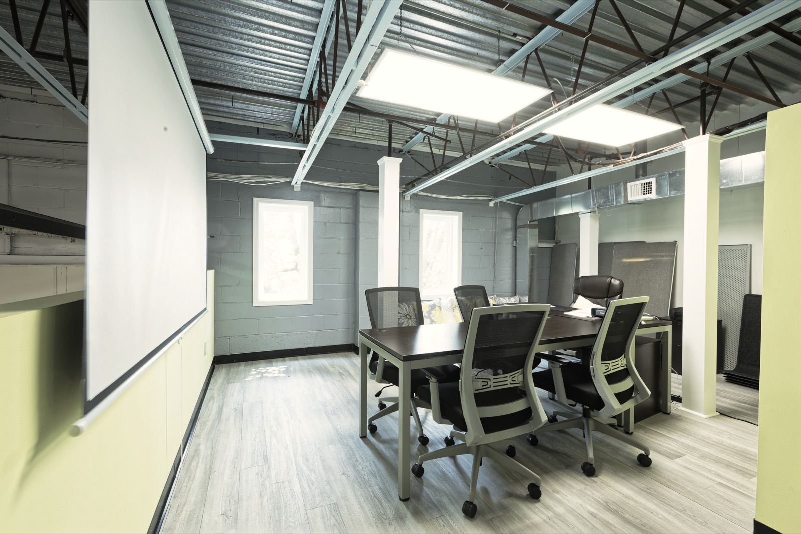 Office workspace where the PepDex Bio team is based